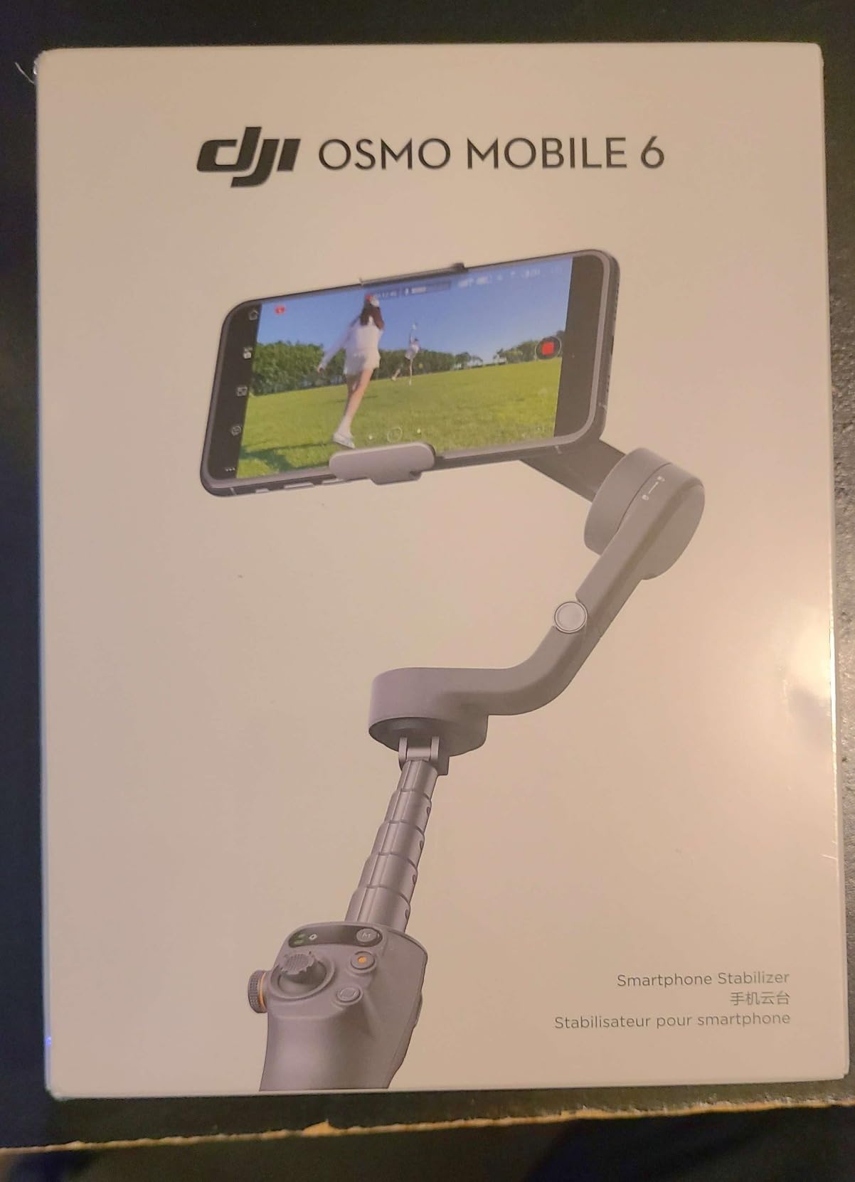 DJI Osmo Mobile 6 Smartphone Gimbal Stabilizer, 3-Axis Phone Gimbal, Built-In Extension Rod, Portable and Foldable, Android and iPhone Gimbal with ShotGuides, Vlogging Stabilizer, YouTube TikTok Video customer photo 1
