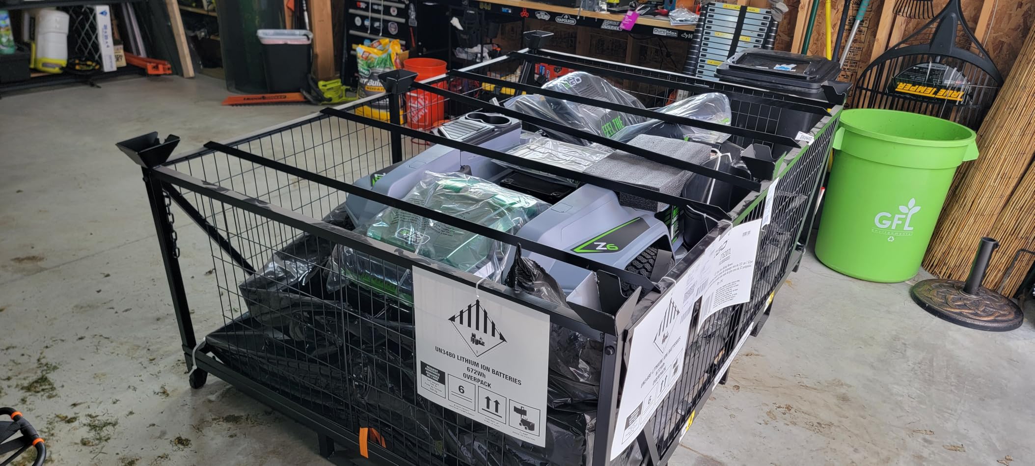 EGO Power+ Electric Riding Lawn Mower, 52 inch Deck with Zero Turn Radius, Includes (6) 56V 12.0Ah Batteries and Charger - ZT5207L customer photo 1