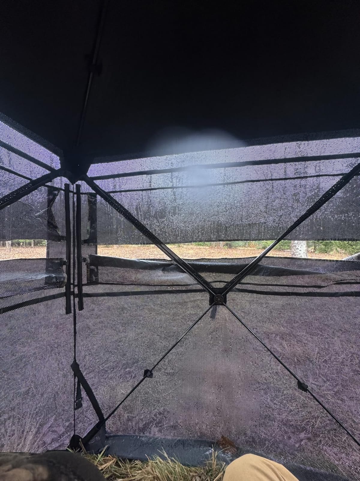 FUNHORUN Hunting Blind 270/360 See Through Deer Blind, Pop Up Ground Blind customer photo 2