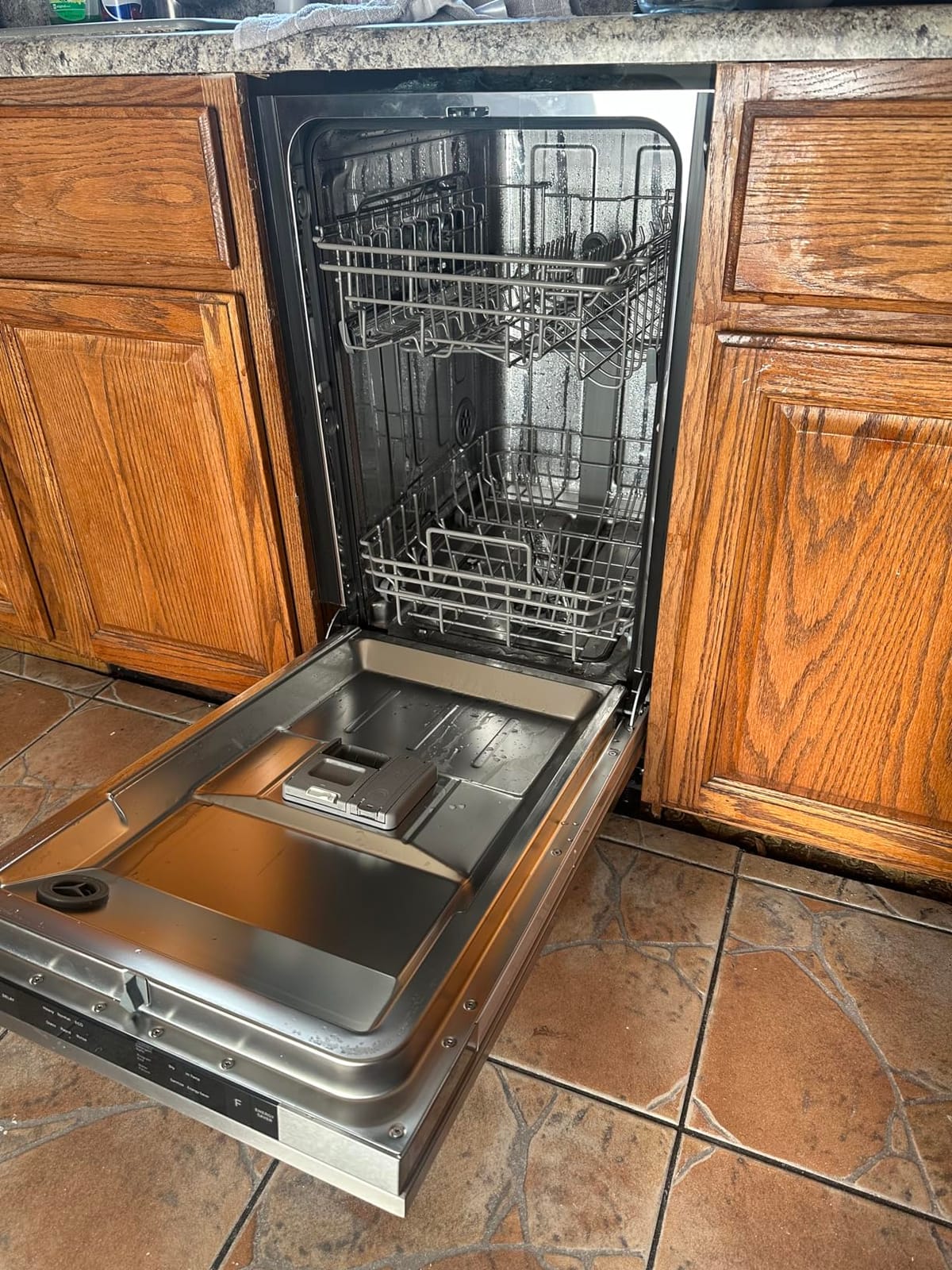 Honeywell 18-Inch Dishwasher with 8 Place Settings, 6 Washing Programs, Stainless Steel Tub, UL & Energy Star Certified, Stainless Finish customer photo 1