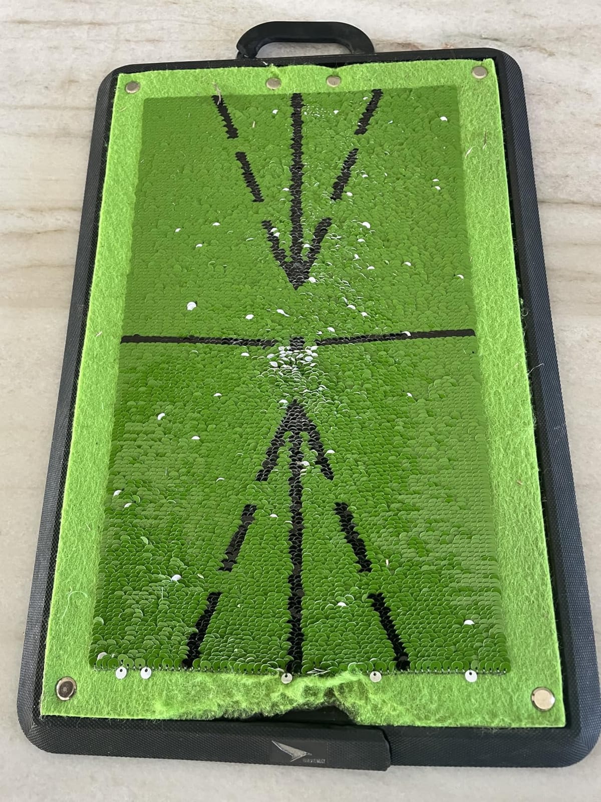 Birdie Golf Swing Training Mat - Sequin Tech, Analyzes Swing Path, Portable customer photo 1