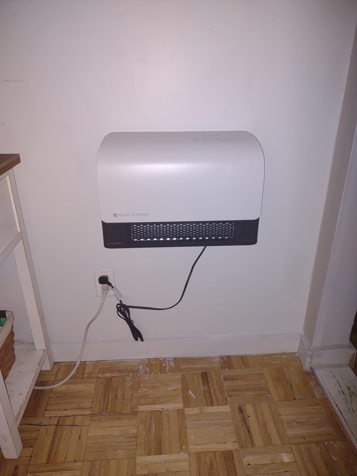 Heat Storm 1500-Watt Sedona WiFi Infrared Wall Mountable Heater,White customer photo 1
