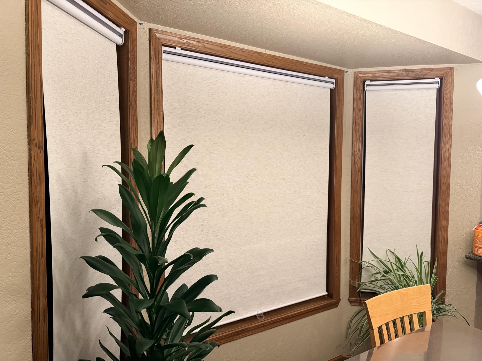 SUNOFF Blackout Cordless Roller Shades Blinds,23