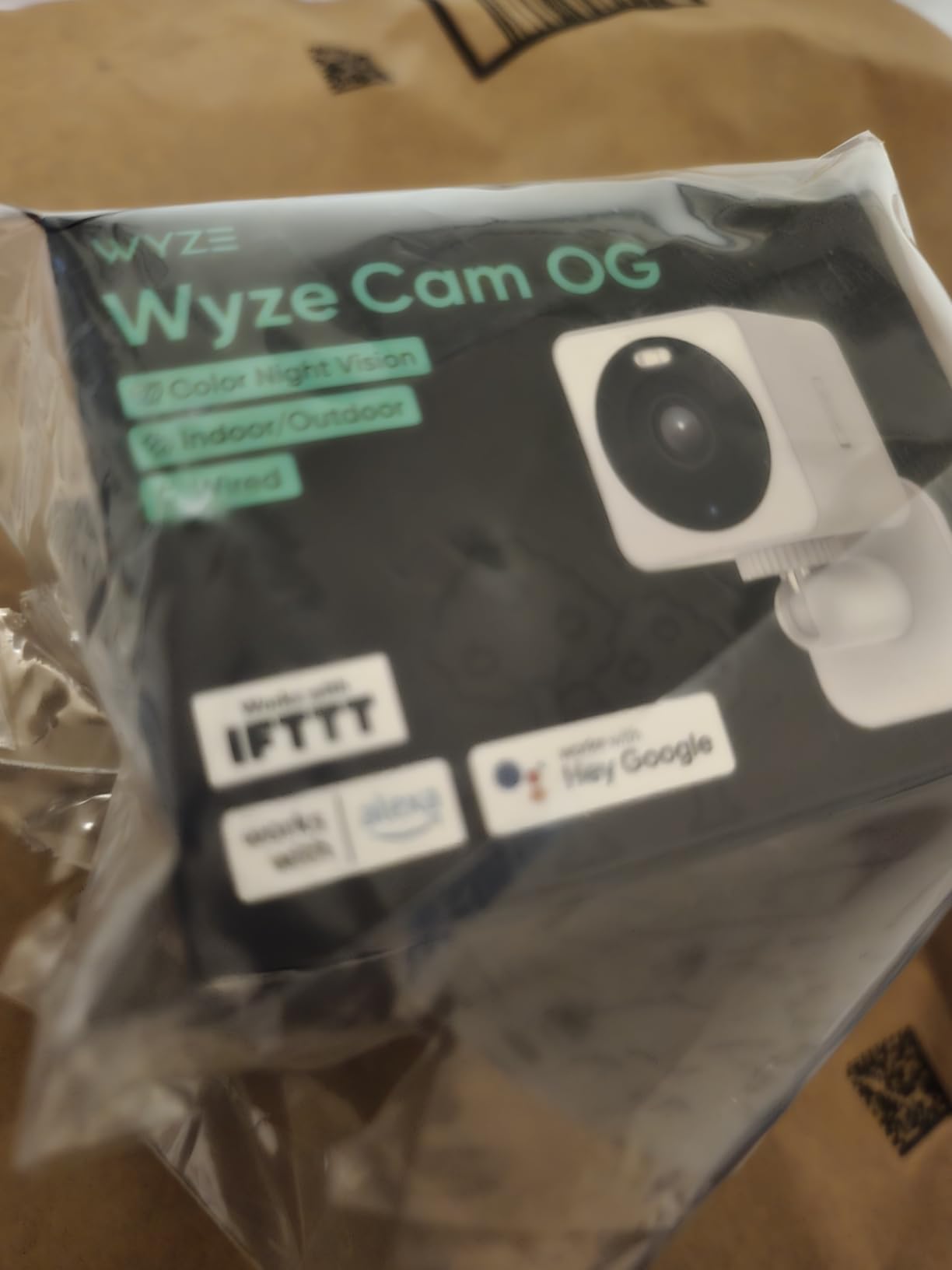 WYZE Cam OG 2-Pack Indoor/Outdoor Security Cameras with Color Night Vision customer photo 1