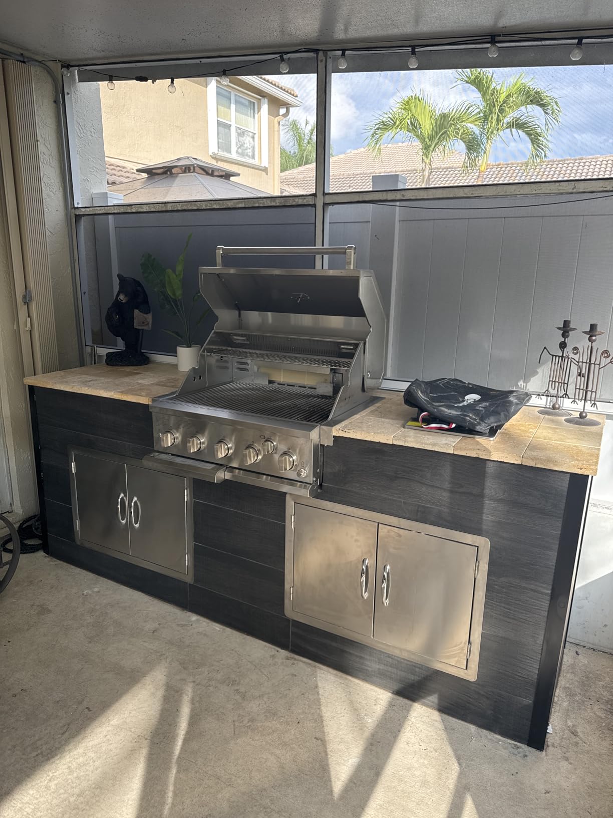 SPIRE 30 inch Built-In 5 Burner Dual Fuel Grill, All 304 Stainless Steel Body | 63000 BTU, Built-In Thermometer, Electronic Ignition, 904 Sq In Cooking Space, Ceramic Rear Burner, Interior Lighting customer photo 2