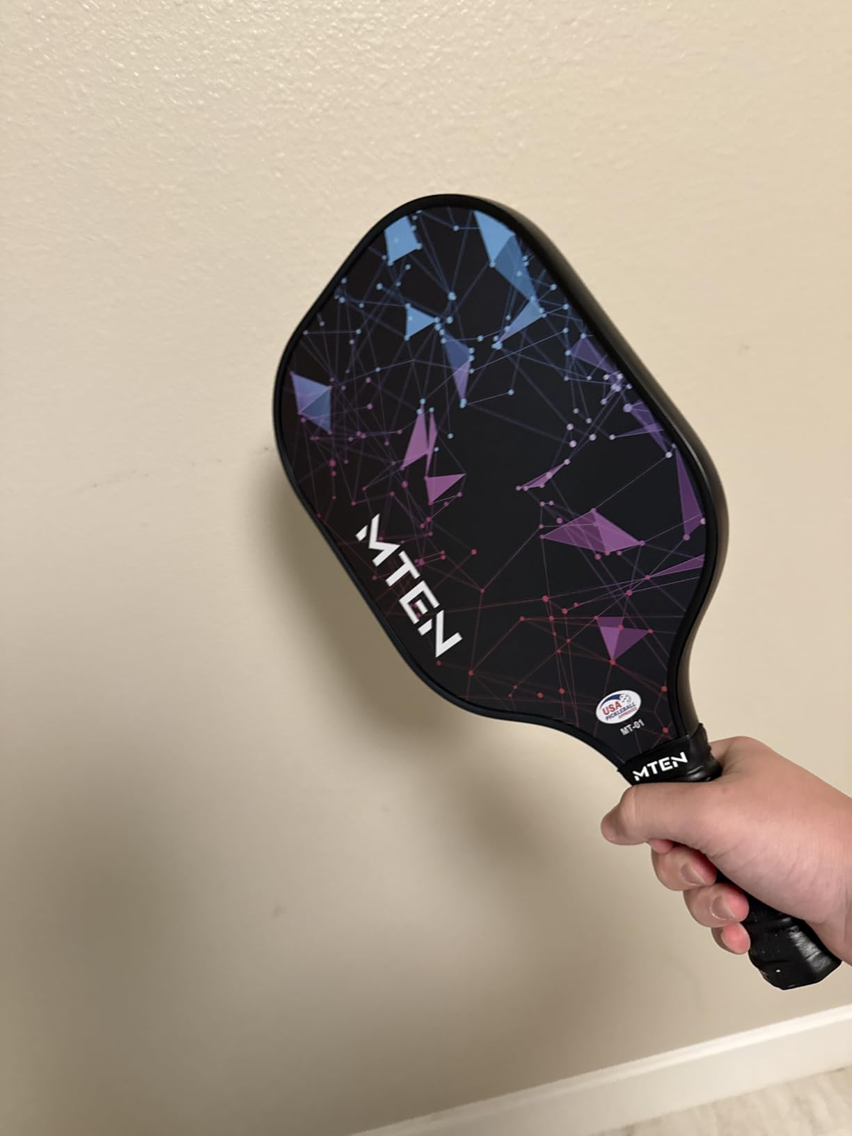 MTEN Pickleball Paddles Set of 2/4/1, USAPA Approved Fiberglass Rackets customer photo 2