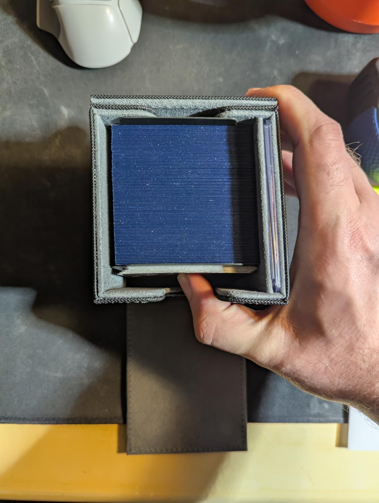 ZLCA MTG Deck Box Holds 120+ Single Sleeved Cards Commander Deck Box customer photo 1