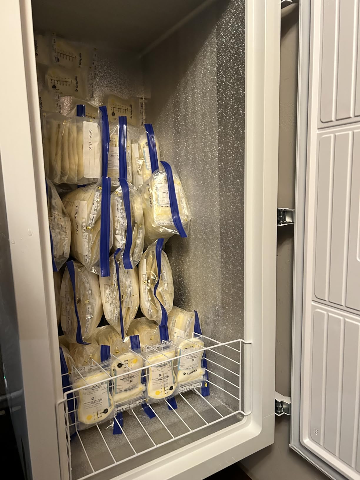 14 cu ft Chest Freezer - White, Large Storage for Families, Space-Saving Flat Back, Front Drain, Garage Ready - By Hamilton Beach customer photo 1