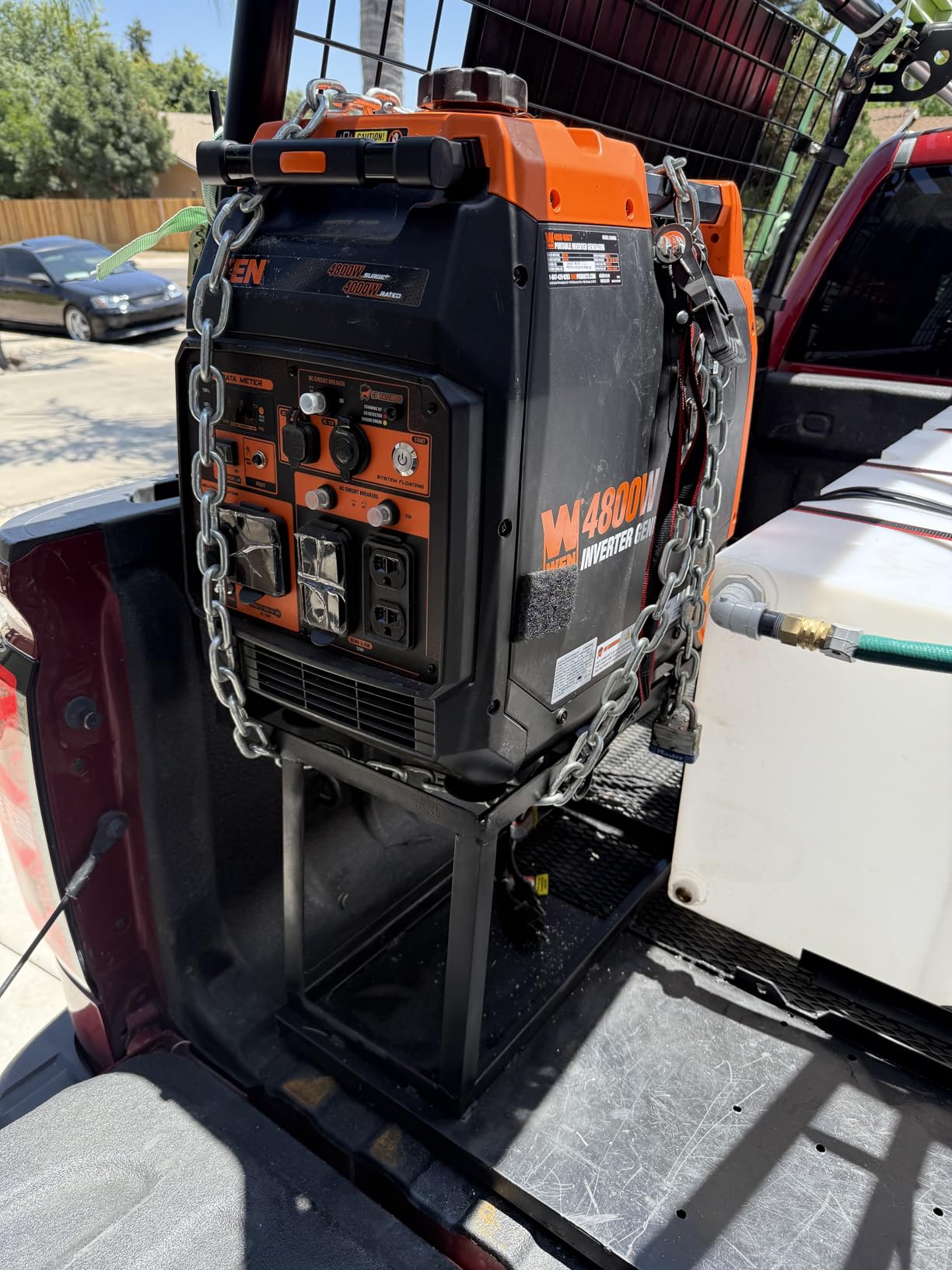 WEN 4800-Watt Portable Inverter Generator, Electric Start, RV-Ready, Quiet and Lightweight with Fuel Shut Off and CO Watchdog (56480iX) customer photo 1
