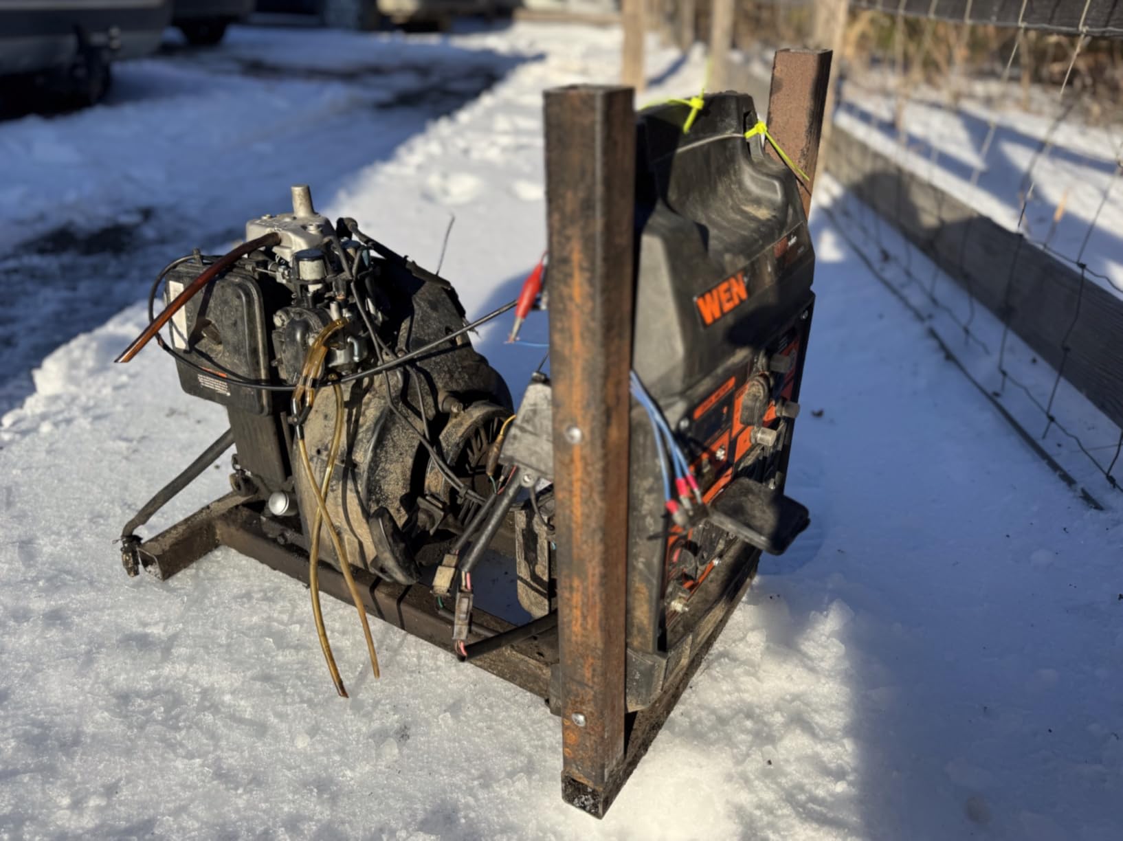 WEN 4800-Watt Portable Inverter Generator, Electric Start, RV-Ready, Quiet and Lightweight with Fuel Shut Off and CO Watchdog (56480iX) customer photo 2
