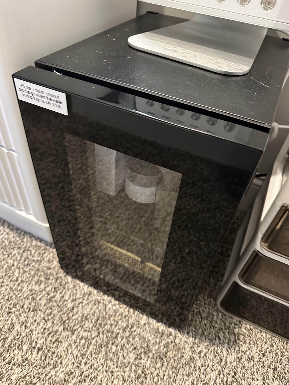 Antarctic Star Beverage Refrigerator Cooler 68 Can, Mini Fridge with Glass Door for Beer Drinks Wine,Freestanding Small Fridge with Electronic Temperature Control for Home and Bar,1.7 cu.ft customer photo 2