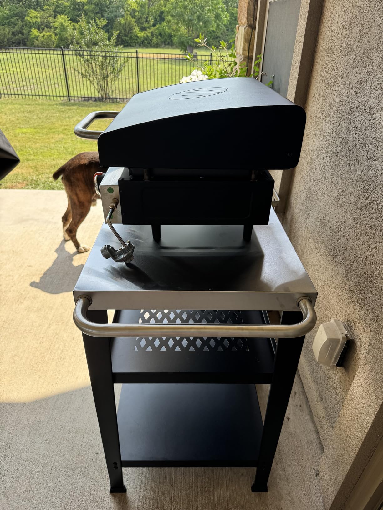Royal Gourmet PC3404S Movable 3-Shelf Grill Table, Stainless Steel Tabletop customer photo 2