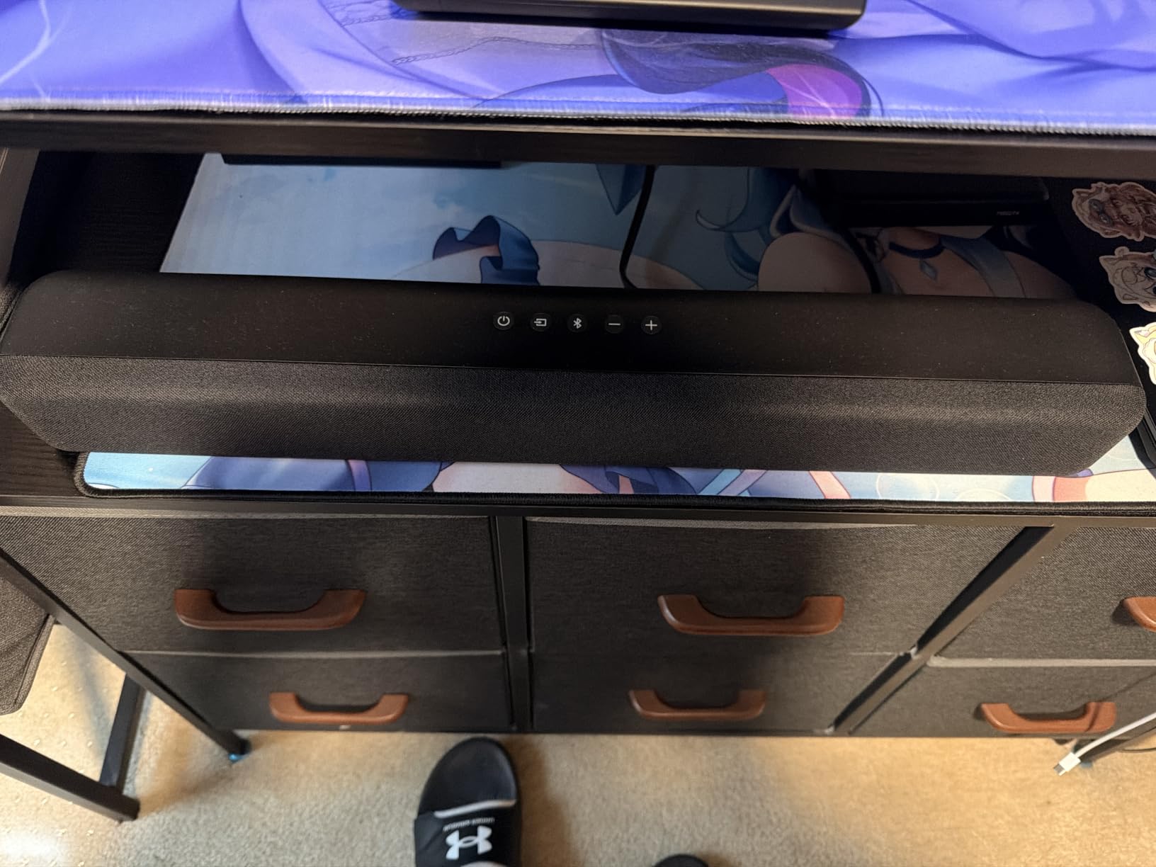 Amazon Fire TV Soundbar, 2.0 speaker with DTS Virtual:X and Dolby Audio, Bluetooth connectivity customer photo 2