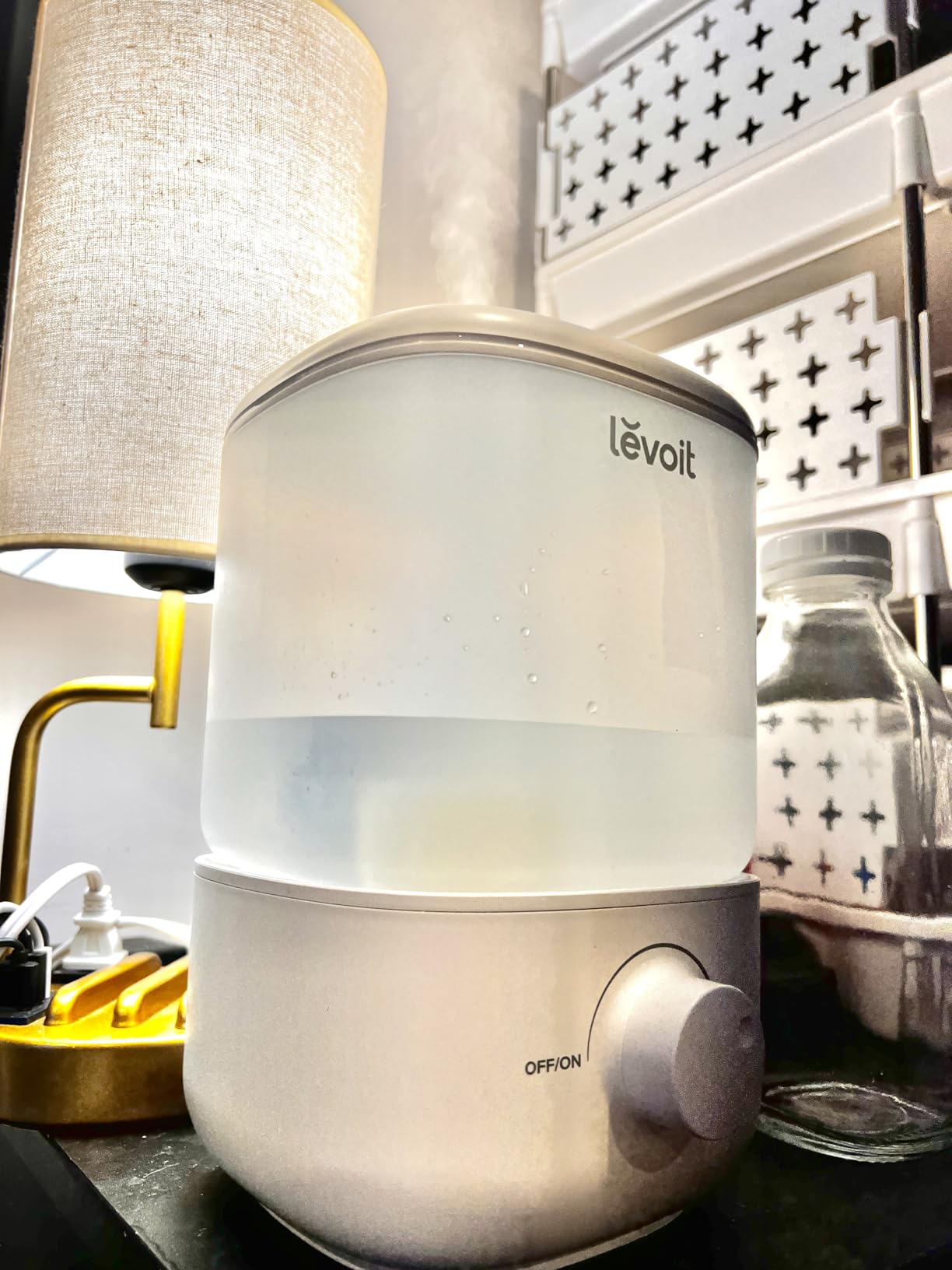 Levoit Top Fill 3L Humidifiers for Bedroom with Night Light, Cool Mist customer photo 2