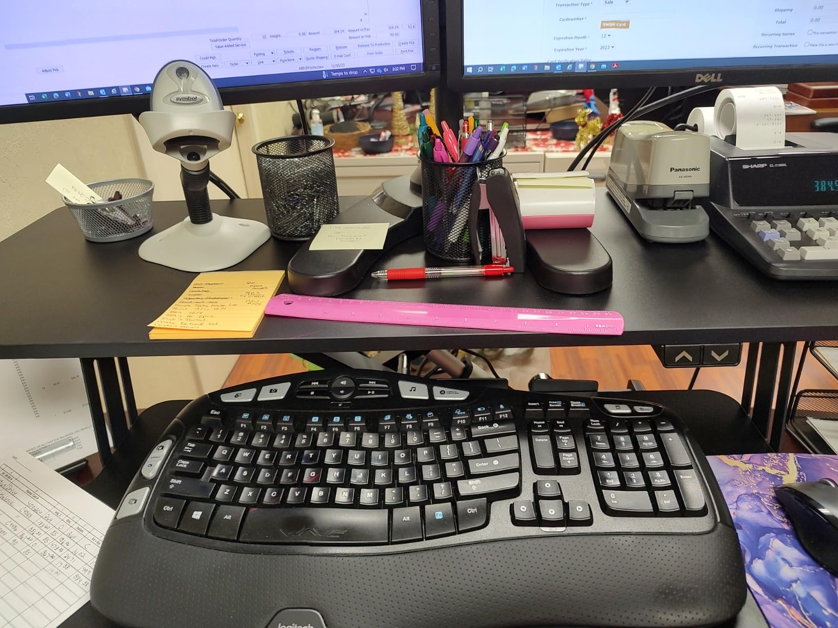 VIVO Black 36 inch Electric Desk Converter, DESK-VE36B customer photo 1