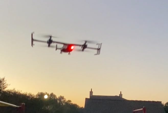 SYMA X550 RC Plane, 4CH Tiltrotor for Kids & Beginners, Stunt Flight customer photo 1