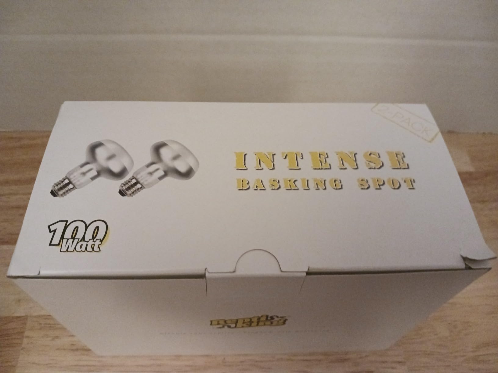 Basking Light for Reptiles, 2-Pack 100W Upgraded Intense Basking Spot, Reptile Heat Bulb Light, UVA Heat Lamp Bulbs for Bearded Dragon Turtle Chicken customer photo 1