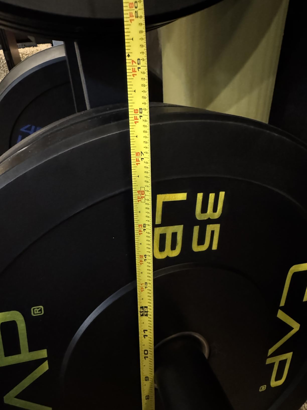 Weight Plate Rack, Bongkim Weight Tree and Weight Rack for Plates, Weight Holder for 2 inch Olympic Weight Plate, Weight Plate Storage for Home Gym customer photo 2