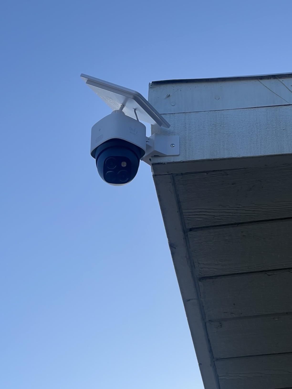 eufy Security SoloCam S340, 3K Dual-Lens Solar Security Camera | 360° Coverage, Pan & Tilt, No Blind Spots, AI Detection & Tracking, Color Night Vision, No Monthly Fee, Built-in 8GB customer photo 2