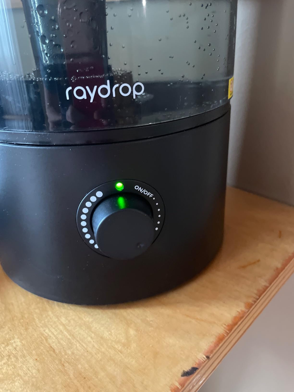 raydrop Humidifiers for Bedroom, raydrop Cool Mist Humidifiers for Babies, 1.0L Quiet Ultrasonic Humidifier, Space-Saving, Filterless, Auto Shut Off - (0.26 Gallon, US 110V) customer photo 1