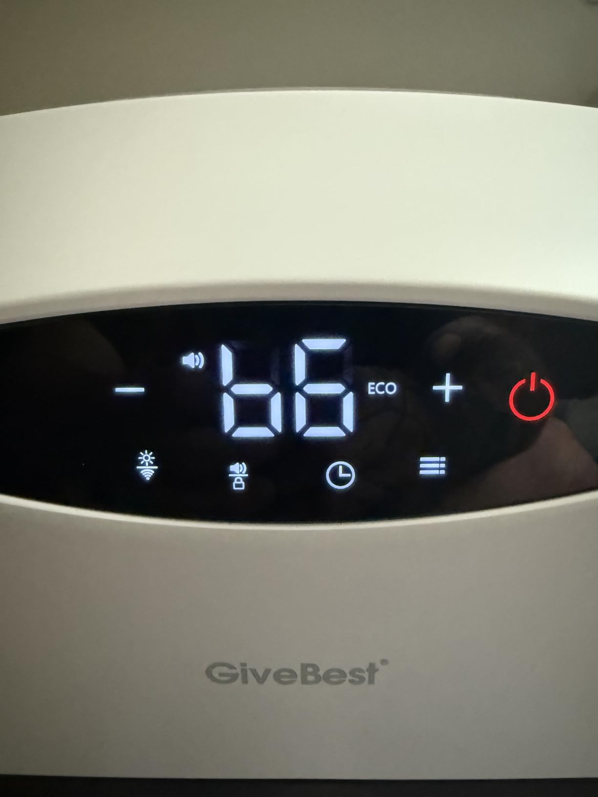 GiveBest Smart Wall Heater, 1500W Space Heaters for Indoor Use, Large Room customer photo 1