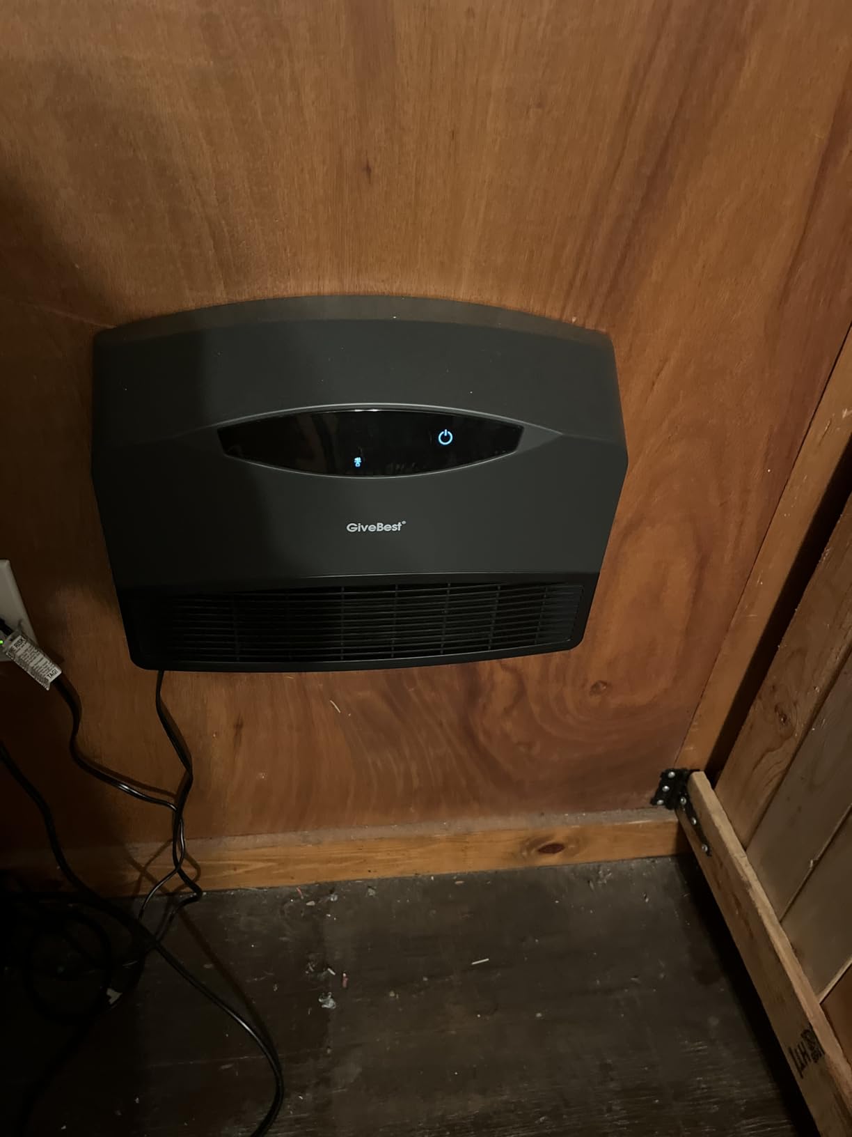 GiveBest Smart Wall Heater, 1500W Space Heaters for Indoor Use, Large Room customer photo 2