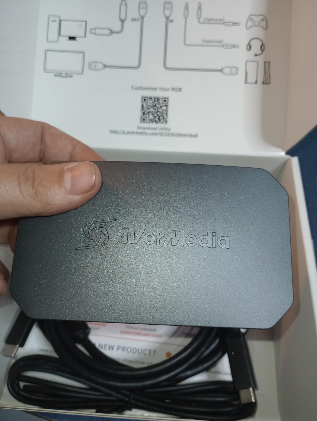 AVerMedia Live Gamer Ultra 2.1 4K144 HDMI 2.1 USB Capture Card, GC553G2 customer photo 2
