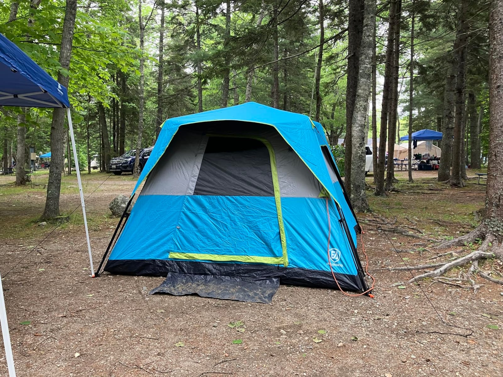 EVER ADVANCED 6 Person Camping Tent, Blackout Design Tent for Camping Instant Cabin Tents for Family with Rainfly, 60s Easy Setup, Water-Resistant customer photo 2