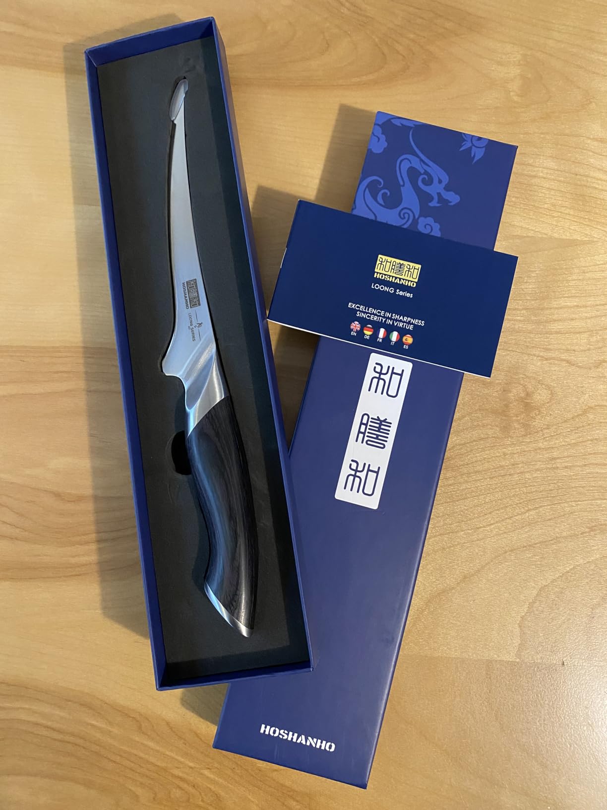 HOSHANHO Fillet Knife 7 Inch, Super Sharp Japanese Fish Boning Knife customer photo 2