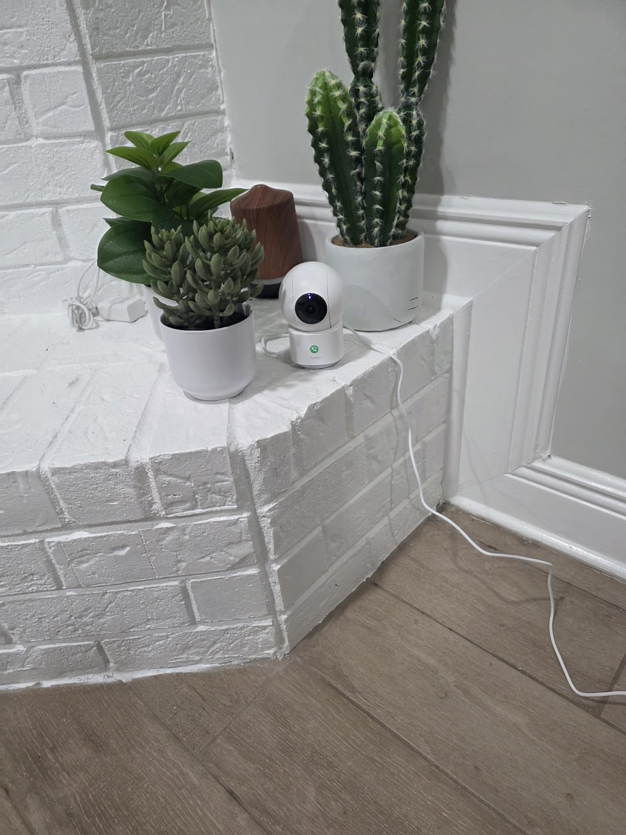 aosu 4MP Indoor Security Camera - Baby & Pet Monitoring with 5/2.4 GHz WiFi | 360° Home View, One-Touch Calls, People & Pet Detection, Smart Tracking and Notification, 2.5K Night Vision & 24/7 Recording customer photo 1