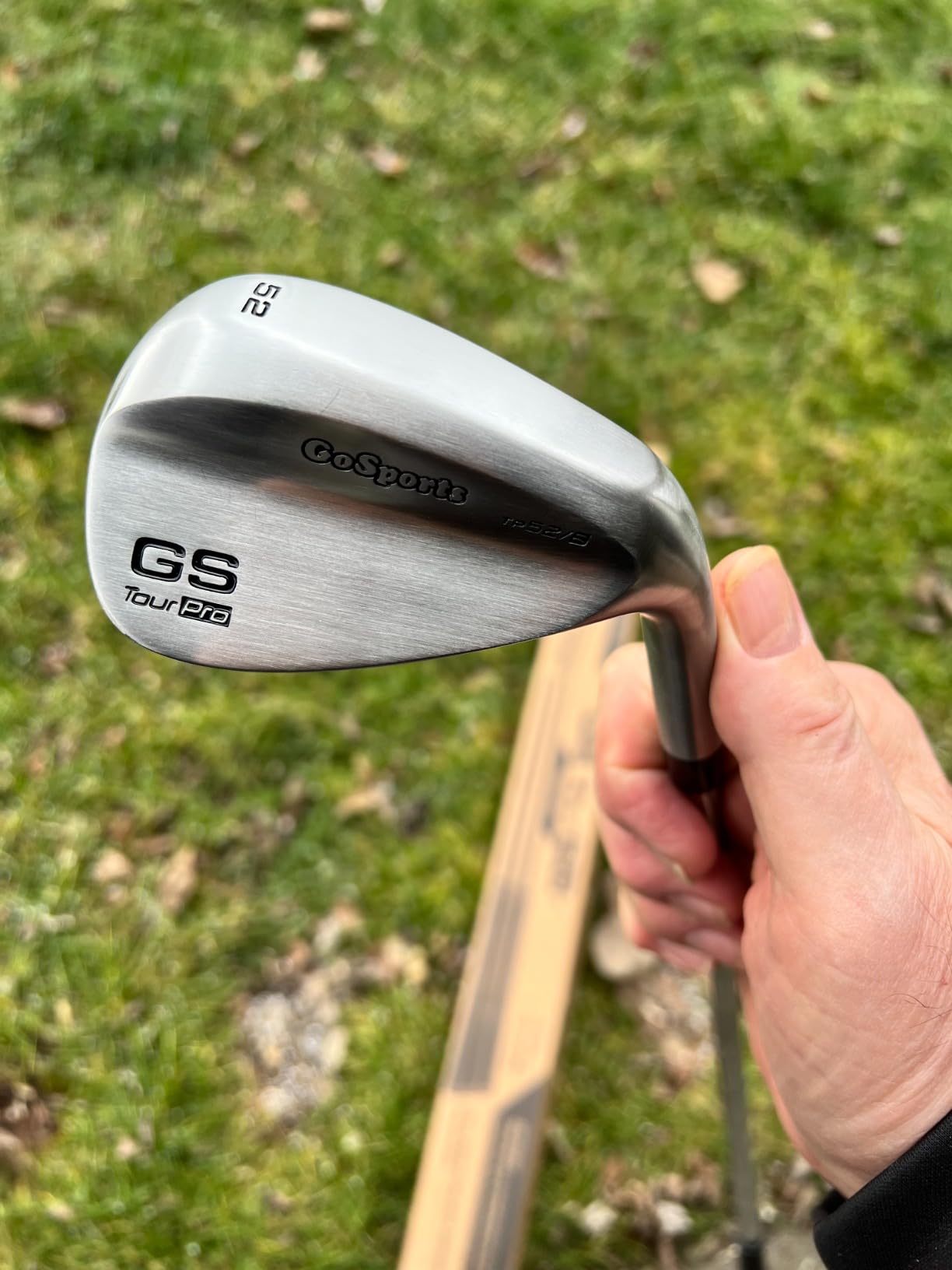 GoSports Illegal Max Spin Golf Wedge Set - Men's Right Handed Sand, Lob, Gap Wedge, Brushed Stainless customer photo 2