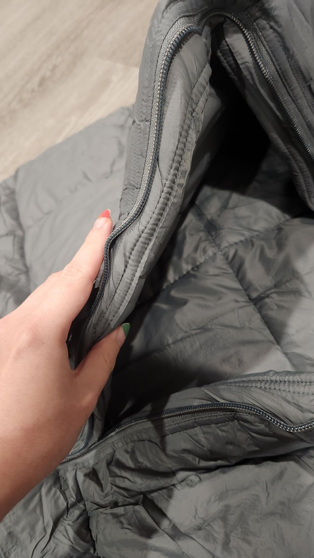 ZIPPIES 3M Thinsulate Insulation Puffy Camping Blanket for Cold Weather customer photo 2