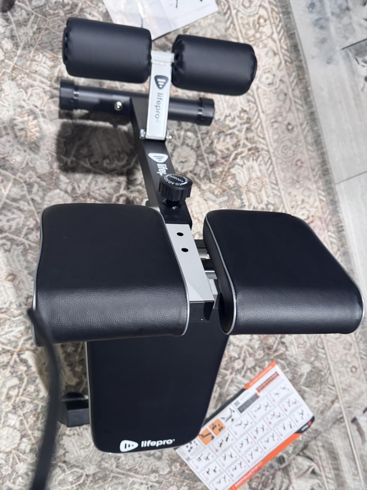 Lifepro SculptTrainer Roman Chair – 20+ Exercises, Foldable, 330 lb Cap customer photo 2