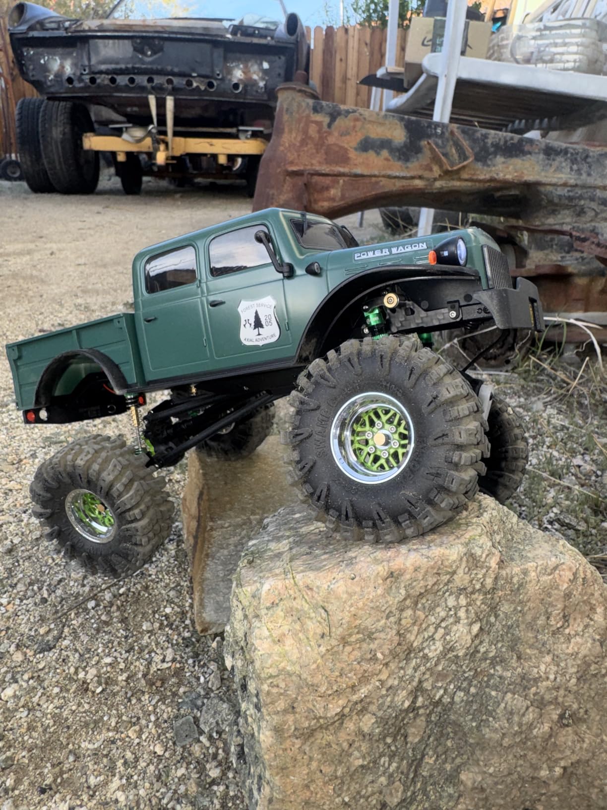 Axial RC Truck SCX24 40's 4 Door Dodge Power Wagon Orange1/24 4 Wheel Drive-RTR (Everything Needed to Run Included) AXI00007T1 customer photo 2