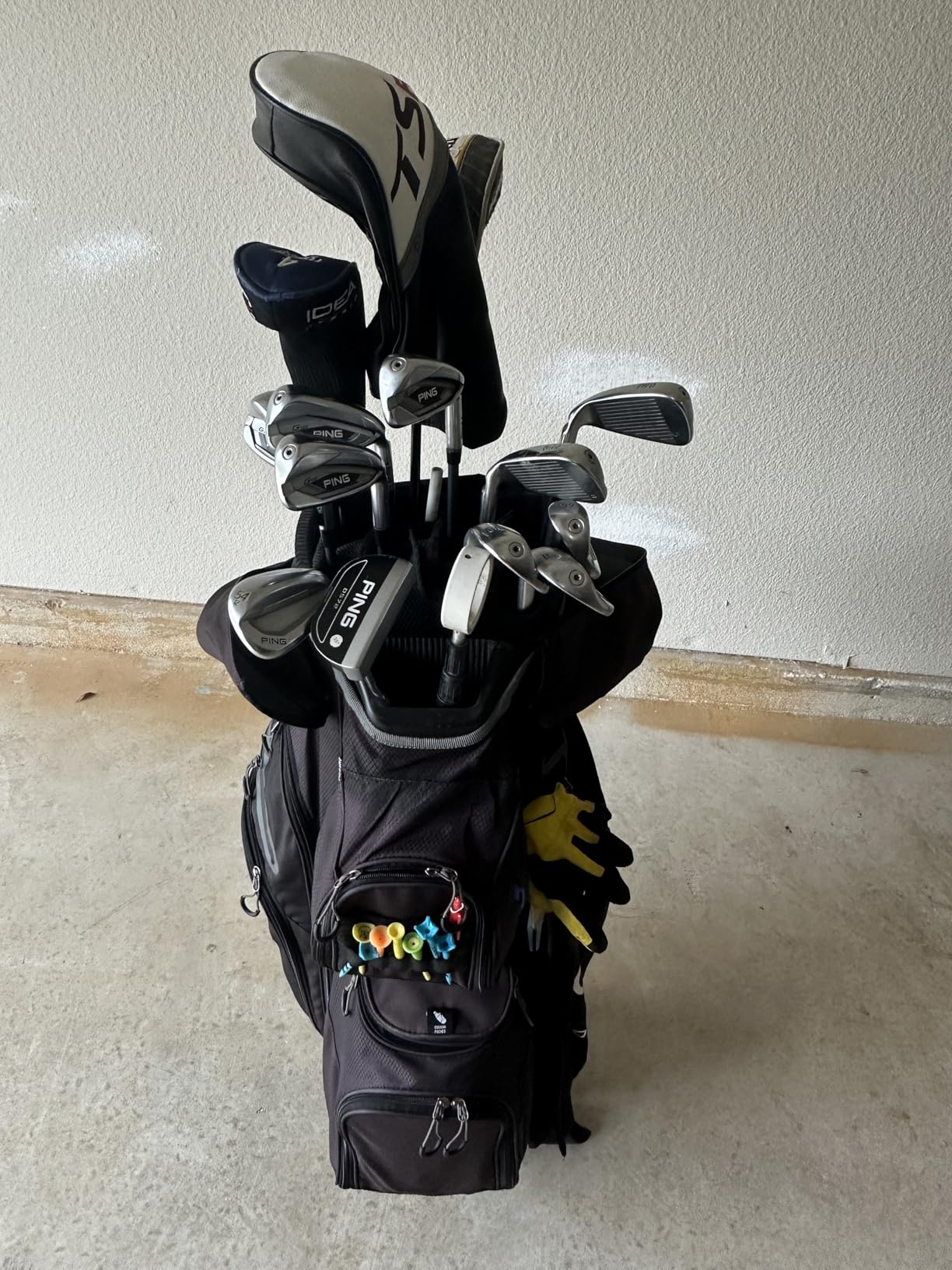 uniHimal Golf Cart Bag, 15 Way Organizer Divider Top with Handles customer photo 1
