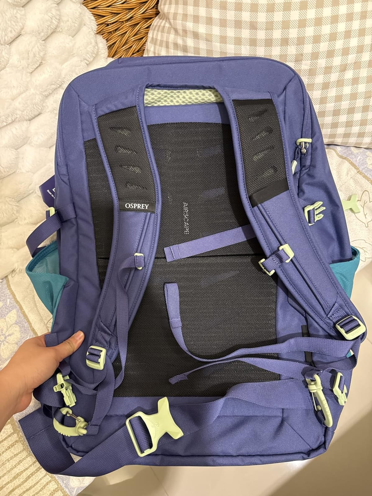 Osprey Daylite 44L Carry-On Travel Pack, Black OS | travel backpack, carry on bag, laptop sleeve, personal item, carry on travel, flight friendly customer photo 2