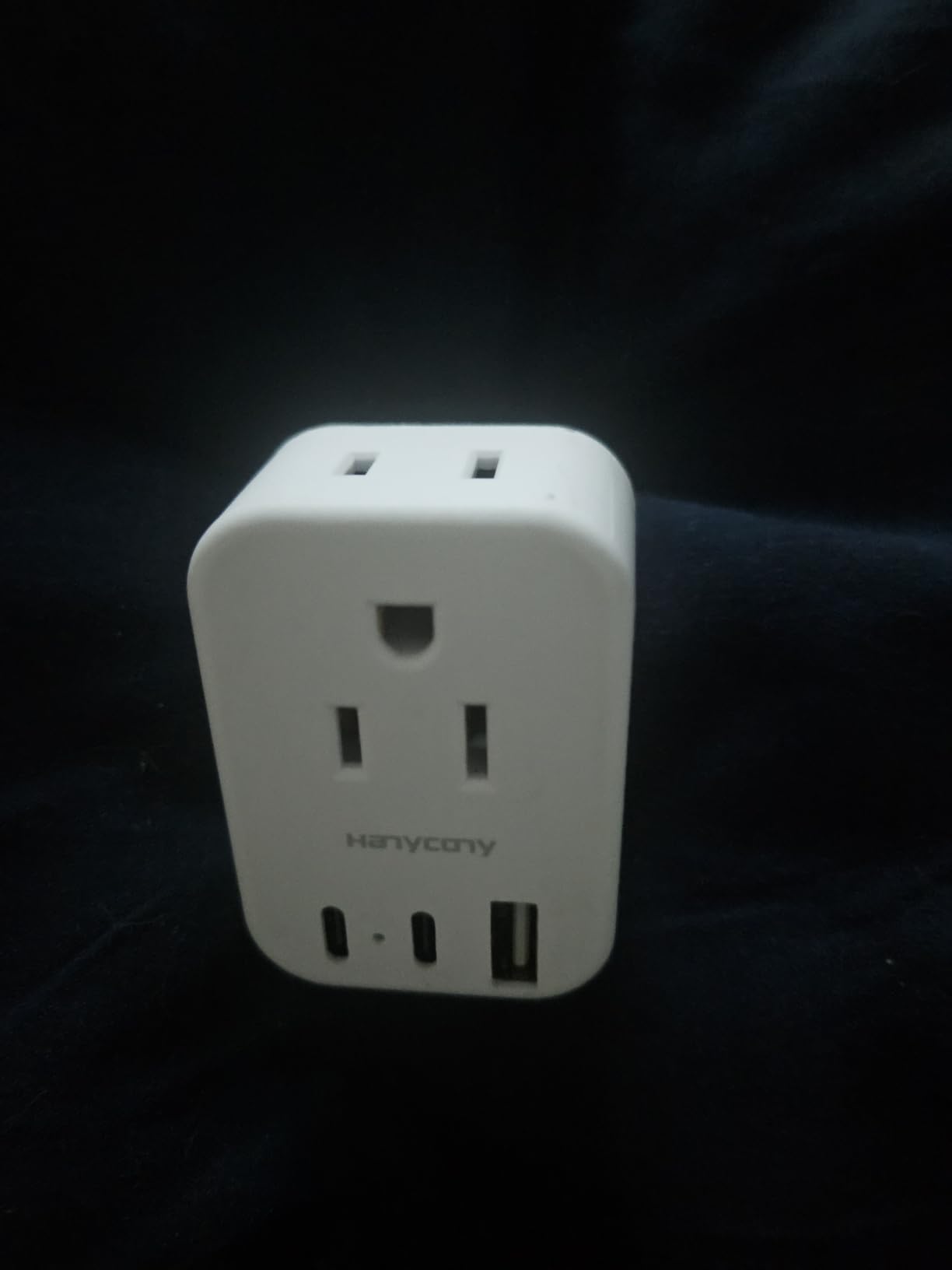 European Travel Plug Adapter, International Power Adapter, US to Europe | HANYCONY 2 Outlets 3 USB Ports(2 USB C), Type C Plug Adapter to Italy Spain France Portugal Iceland Germany Travel Essentials customer photo 1