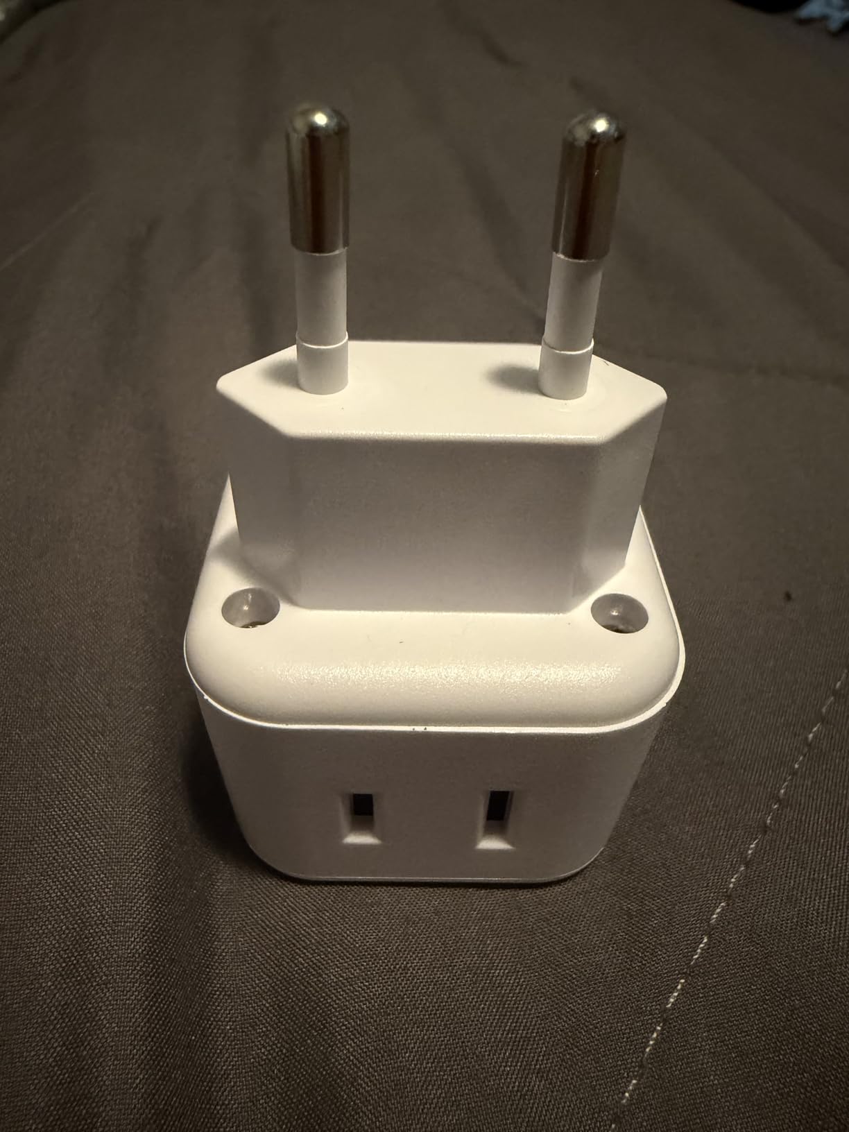 European Travel Plug Adapter, International Power Adapter, US to Europe | HANYCONY 2 Outlets 3 USB Ports(2 USB C), Type C Plug Adapter to Italy Spain France Portugal Iceland Germany Travel Essentials customer photo 2