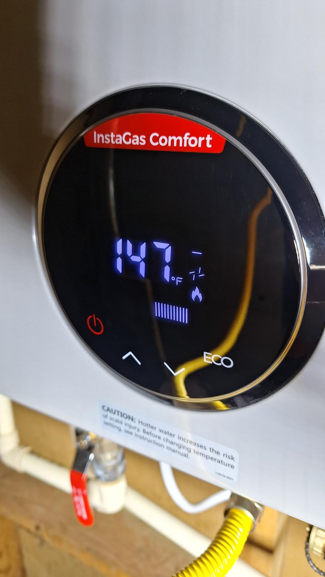 FOGATTI Tankless Water Heater Gas Propane Indoor On Demand CSA Certified customer photo 2