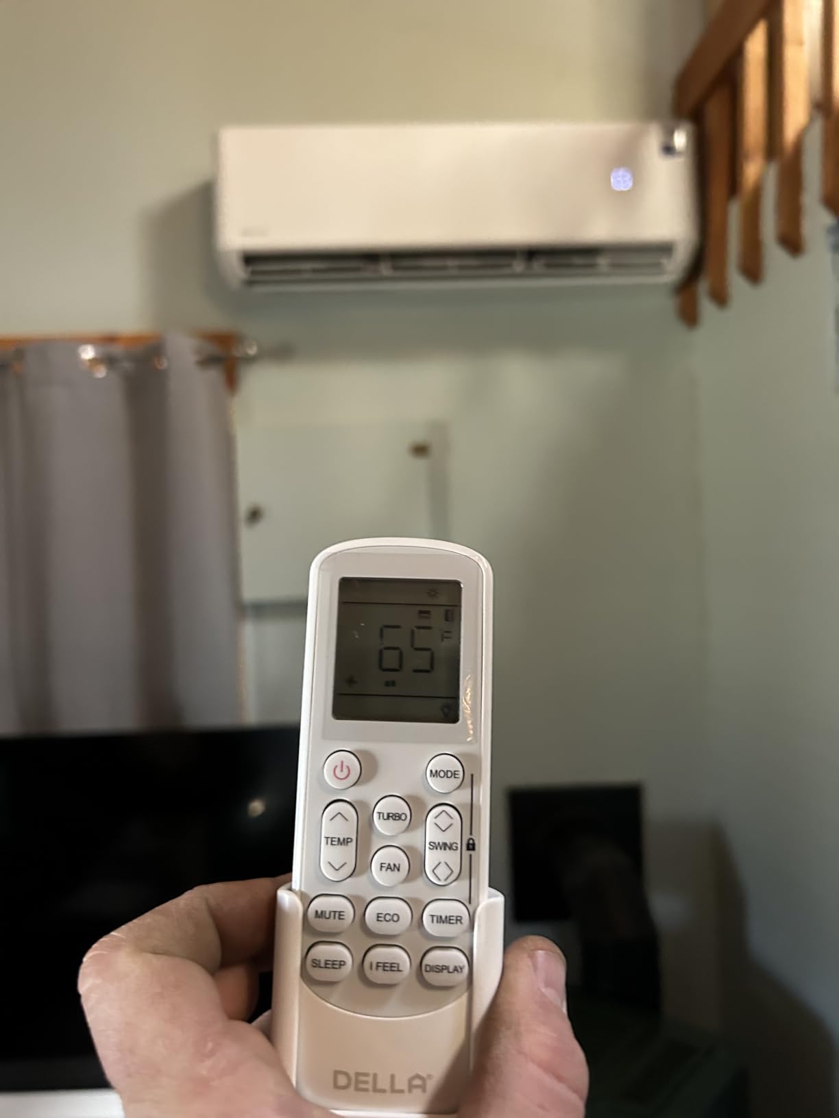 DELLA Optima Series 18000 BTU Mini Split AC with Soft Airflow, Hyper Heat Down to -13°F, Up to 1000 Sq. Ft, 23 SEER2 230V,Energy Star,WiFi & Alexa,Inverter AC,1.5 Ton Pre-Charged Heat Pump,16.4ft Kit customer photo 2