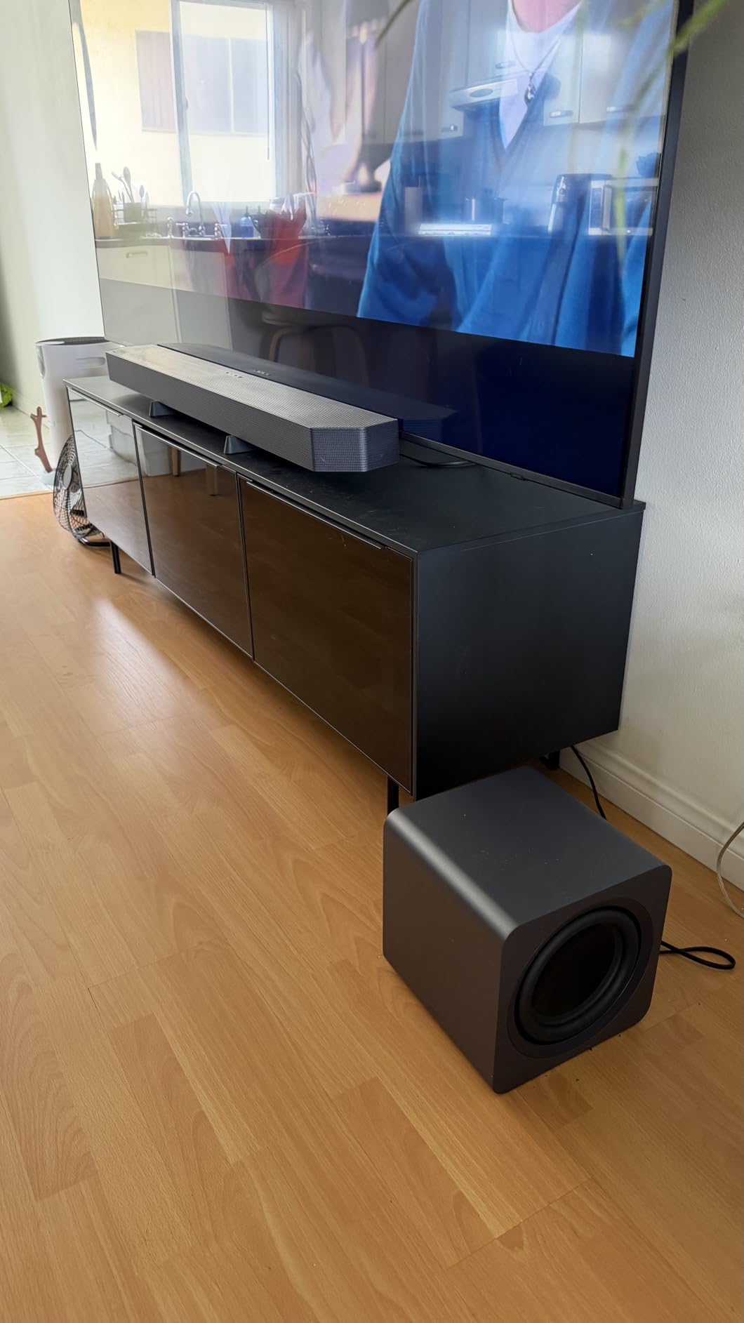 SAMSUNG Q990D 11.1.4ch Soundbar w/Wireless Dolby Atmos Audio, Rear Speaker Included, Q-Symphony, SpaceFit Sound Pro, Adaptive Sound, Game Mode Pro with Alexa Built-in customer photo 2