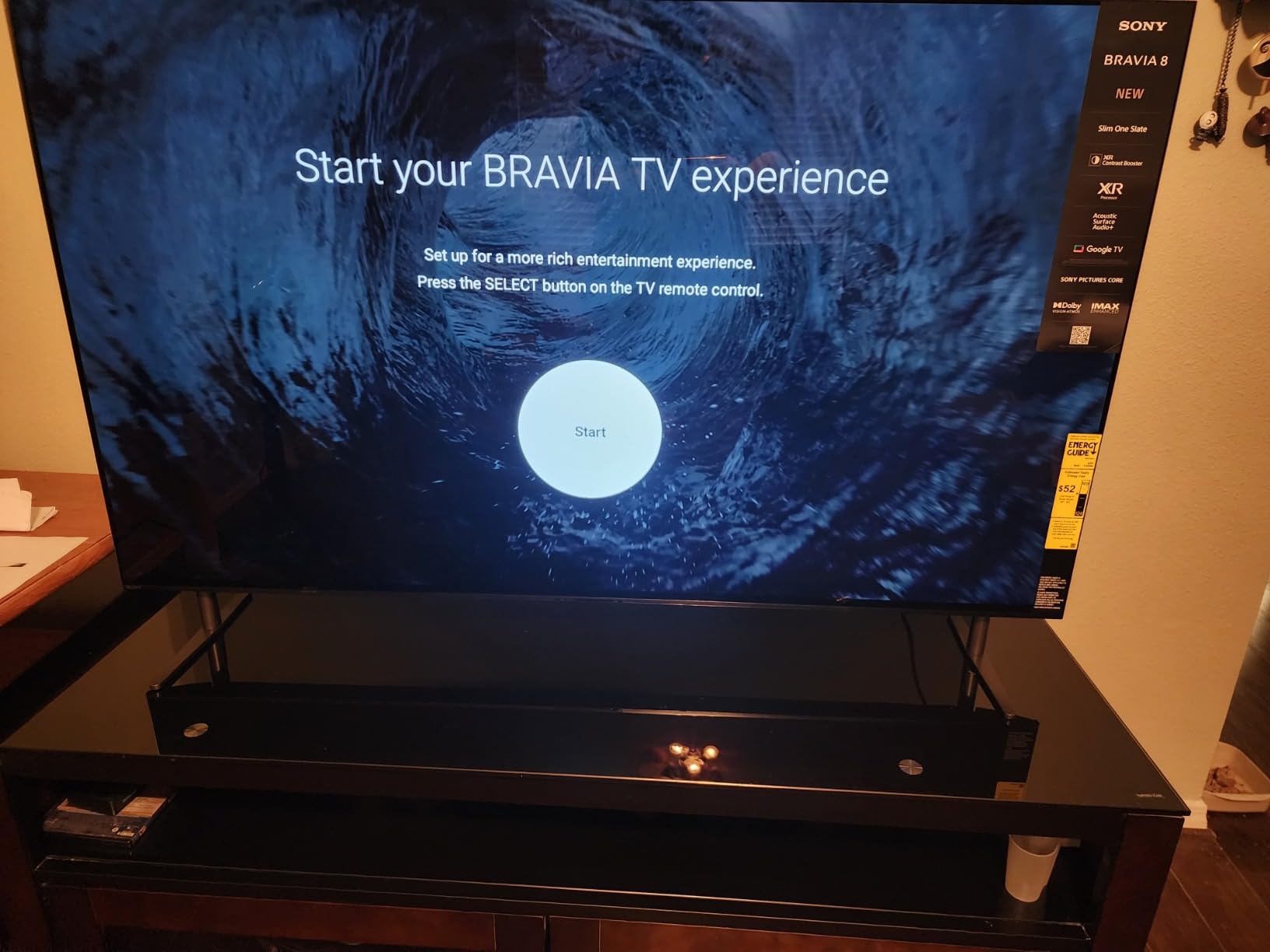 65 Inch BRAVIA 8 OLED 4K HDR Smart Google TV (K-65XR80) | XR Processor with AI Technology, Dolby Vision/Atmos, Exclusive Features for PlayStation 5 customer photo 2