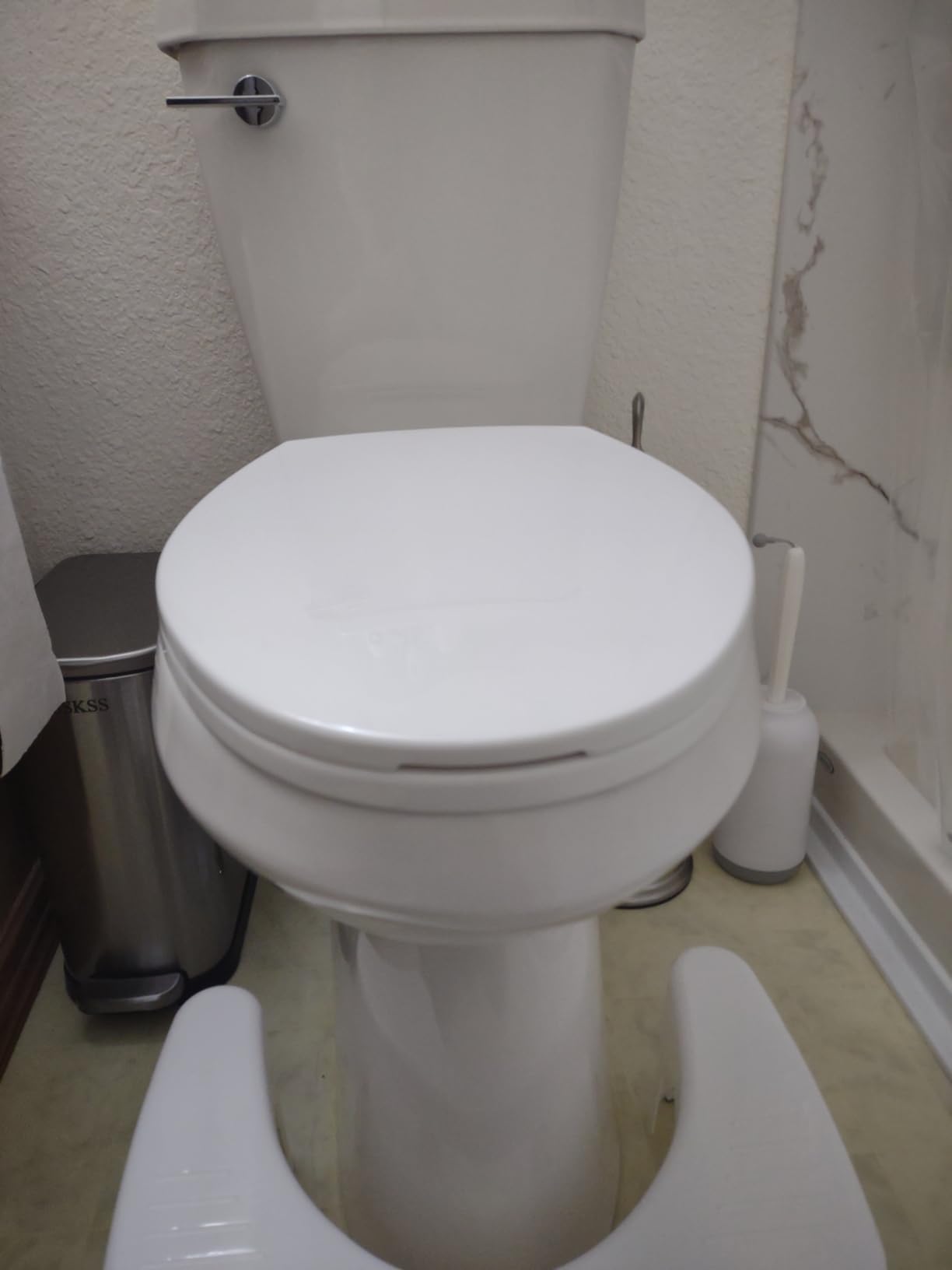 Simple Project 21 Inch High Tall Toilet for Seniors & Tall Person customer photo 2