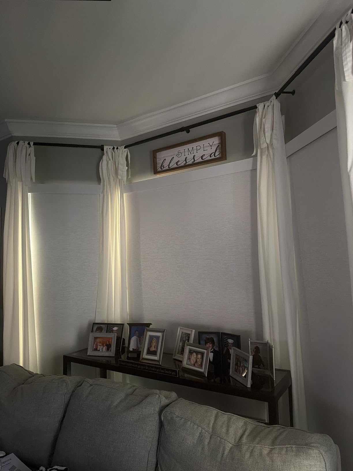Bringnox Motorized Blinds with Remote, 100% Blackout, Voice Controlled customer photo 2