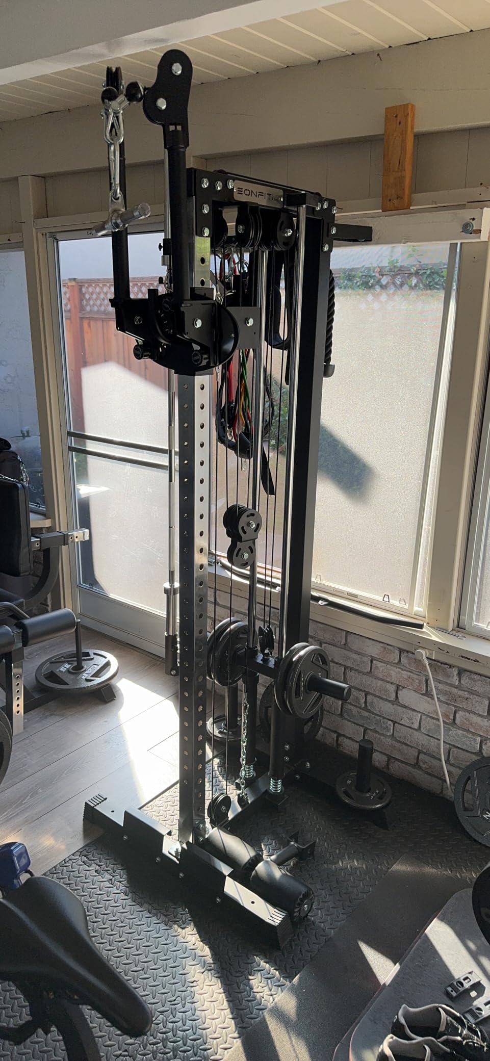 Eonfit E1 2.0 Cable Station, Cable Crossover Machine with Pulley System customer photo 2