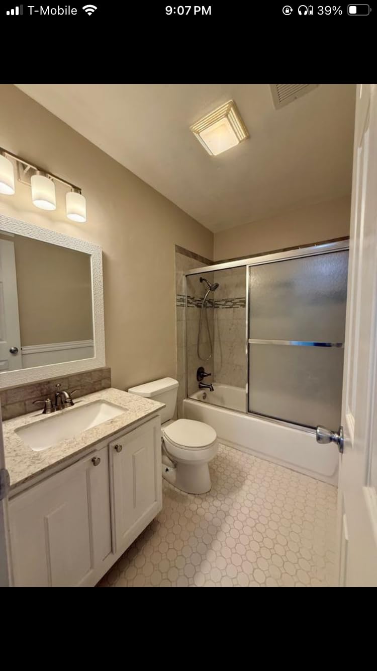 FonmYim Brushed Nickel Bathroom Light Fixtures Vanity Lights Over Mirror customer photo 1
