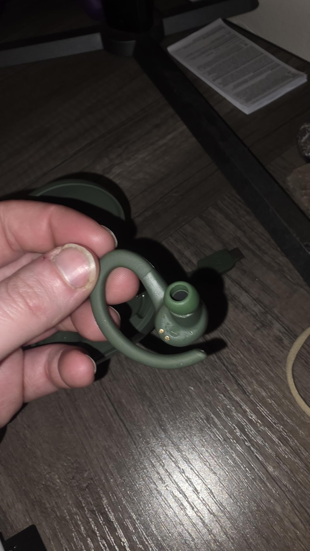 JLab, Go Sport+, True Wireless Workout Earbuds, Bluetooth Sport Earbuds, Clear Calling, Sand customer photo 2