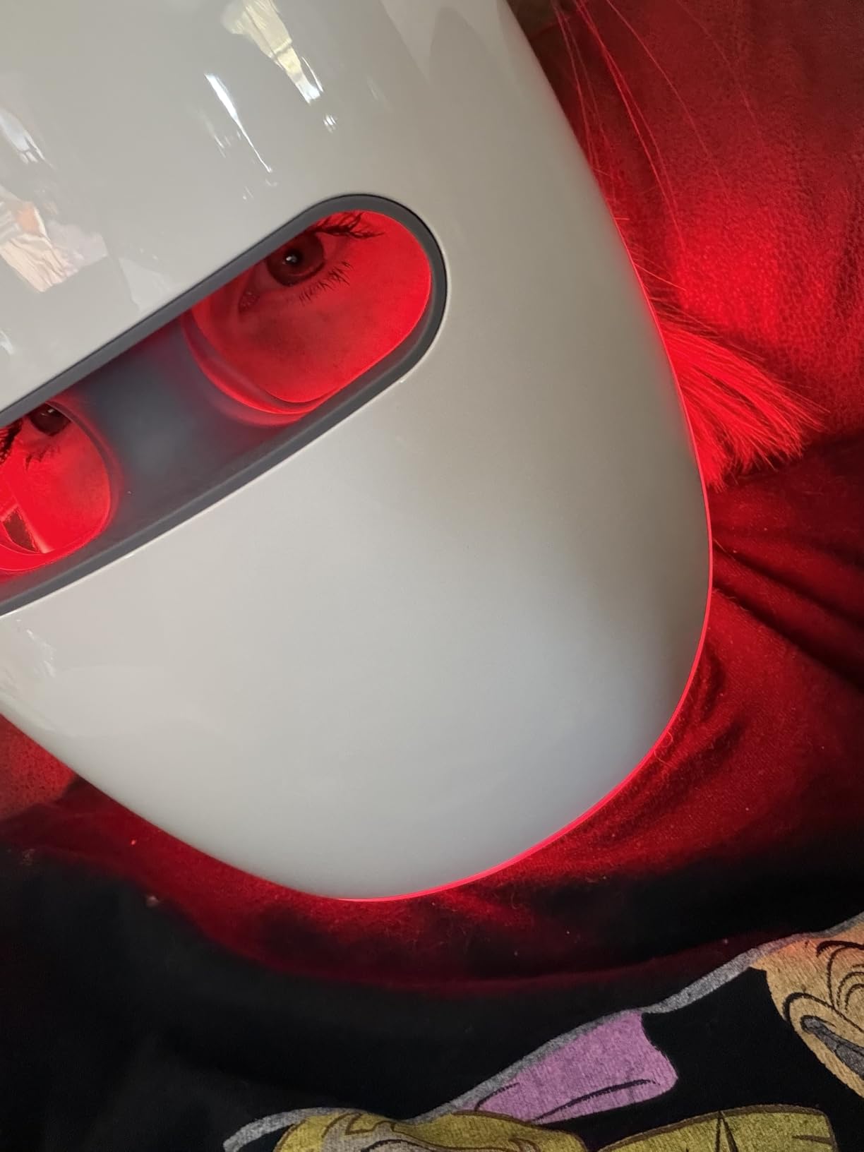 HIME SAMA LED Face Mask, FSA/HSA Eligible, 8 Color LED Mask, Miracle ACE | Red Light Mask for Face, Infrared, Red & Blue Light Mask, Wrinkle Reduction, Wireless customer photo 1