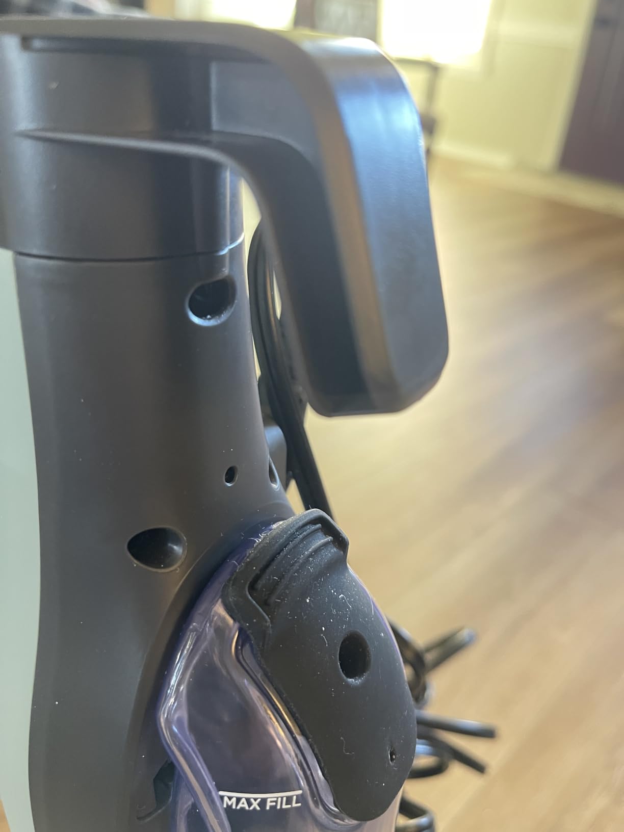 Shark Steam & Scrub Steam Mop, All-in-One Hard Floor Cleaner, Grey, S8001 customer photo 2
