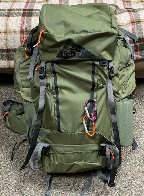 Kelty Coyote 60-105 Liter Internal Frame Backpack - Hiking, Backpacking, Travel, Adjustable Torso (65L / Black) customer photo 1